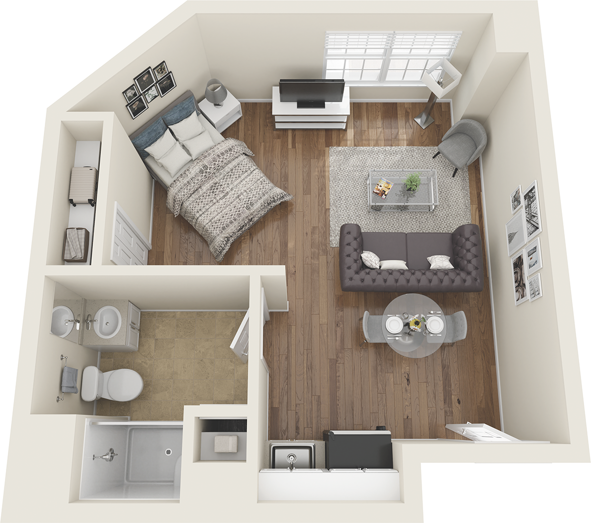 Alcove Standard floor plan